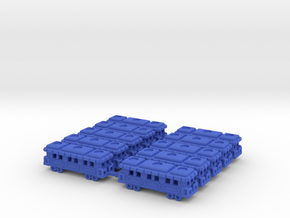 TTRCar  Dx10a in Blue Processed Versatile Plastic