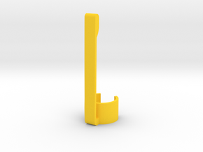 Stylus & Pen Clip - 10.5mm in Yellow Processed Versatile Plastic