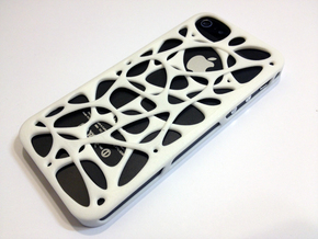 iPhone 5/5S case - Cell 2  in Blue Processed Versatile Plastic