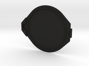 77mm Flip Lens Cap - Cap in Black Natural Versatile Plastic