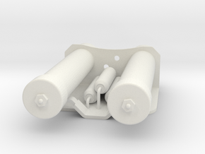 Power Cylinders for E11 blaster in White Natural Versatile Plastic