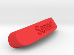 Sense1 Nameplate for SteelSeries Rival in Red Processed Versatile Plastic