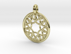 Eurydome pendant in 18K Gold Plated