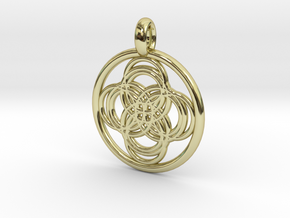 Thebe pendant in 18K Gold Plated