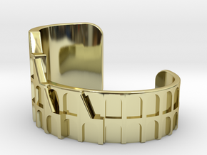 Colosseum Bracelet Size Medium (Metal Version) in 18K Gold Plated