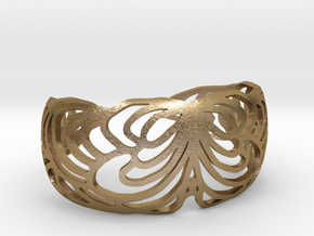 Butterflybracelet in Polished Gold Steel
