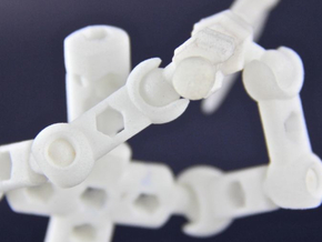 'Free-range' ForeArm Set for ModiBot  in White Natural Versatile Plastic