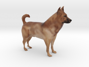 Shepherd Dog - 10cm / 4" - Full Color in Full Color Sandstone