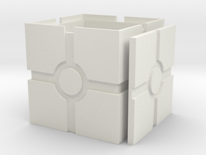 Iconic Box, revised in White Natural Versatile Plastic