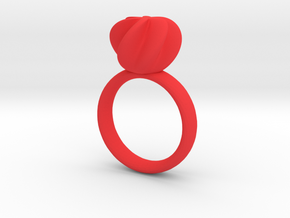 Flora Ring in Red Processed Versatile Plastic: 6 / 51.5