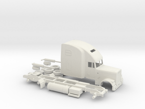 1/87 Freightliner Classic XL  in White Natural Versatile Plastic