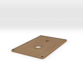 Base Plate in Natural Brass