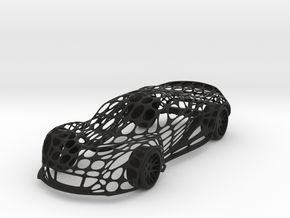 Hennessey Venom GT Cellular Wireframe in Black Natural Versatile Plastic