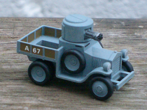 Armoured Car for Car Wars etc. 1/72 scale. in Tan Fine Detail Plastic