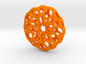 deSc Pendant Opus 1 in Orange Processed Versatile Plastic