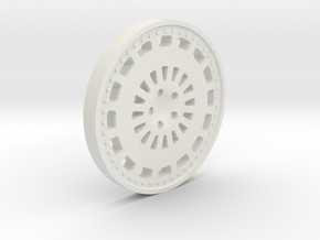 Rim Disc 27.5mm in White Natural Versatile Plastic