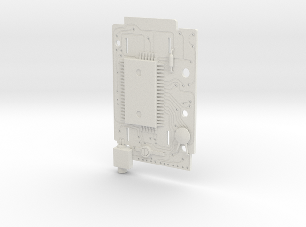 Casio MQ-1 Circuit Board in White Natural Versatile Plastic