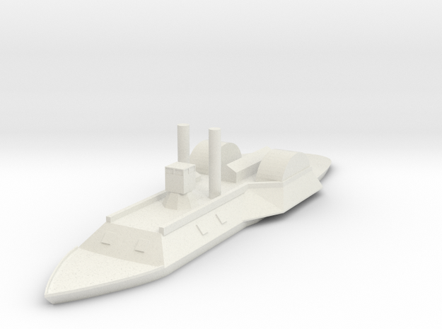 1/600 USS Eastport  in White Natural Versatile Plastic