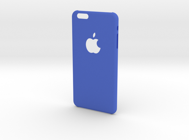 Iphone 6 Plus Customizable in Blue Processed Versatile Plastic