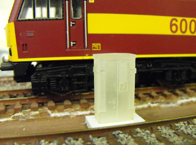 OO Gauge Location Cabinets in Clear Ultra Fine Detail Plastic