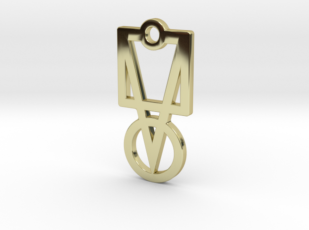 M7NEW in 18k Gold Plated Brass