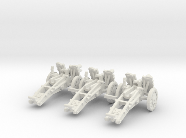 1/87 sIG33 cannon (low detail) in White Natural Versatile Plastic