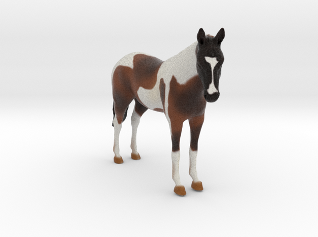 Custom Horse Figurine - Moe in Full Color Sandstone