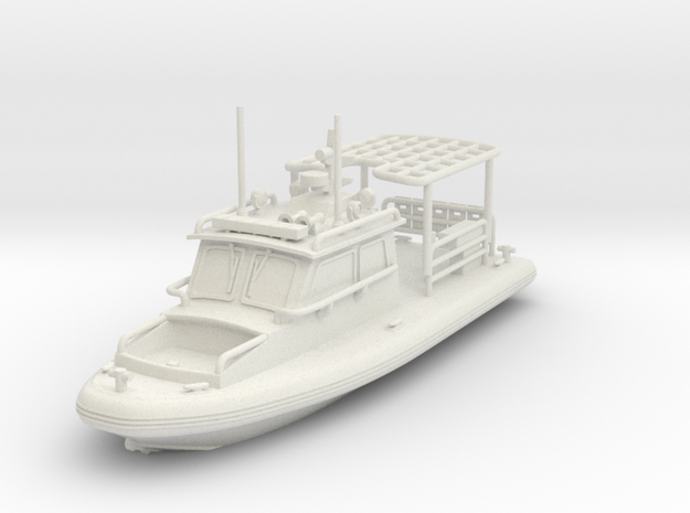 1/87 USN seaark Patrol Boat waterline in White Natural Versatile Plastic