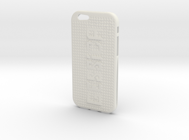 Iphone 6 Cover in White Natural Versatile Plastic