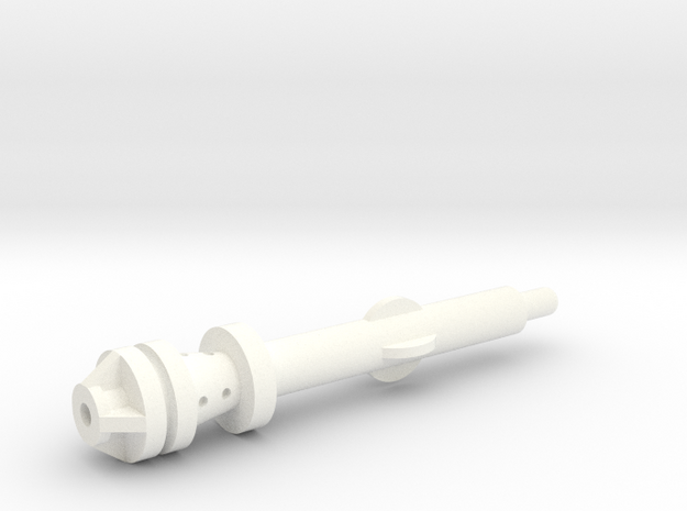 M.A.S.K. Stinger Bazooka in White Processed Versatile Plastic