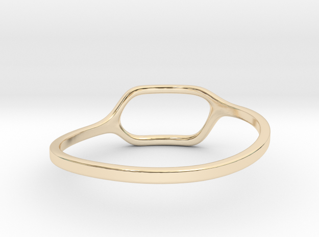 Back to basic collection - size 6 in 14K Yellow Gold