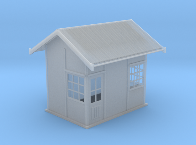 1929 point lever relay hut HO scale  in Smoothest Fine Detail Plastic