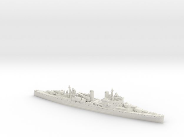 1/1800 HMS London [1942] in White Natural Versatile Plastic