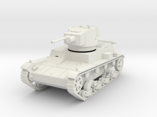 PV72A 7TP Light Tank (28mm) in White Natural Versatile Plastic