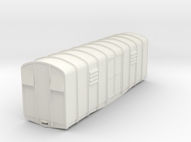 On16.5 L&M colonial style van  in White Natural Versatile Plastic