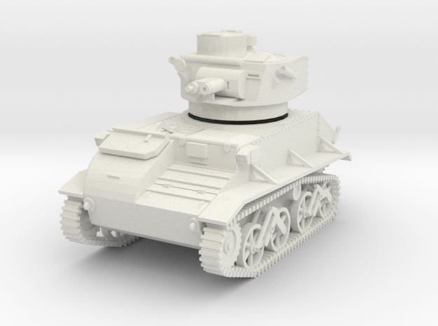 PV01A Mk VIB Light Tank (28mm) in White Natural Versatile Plastic