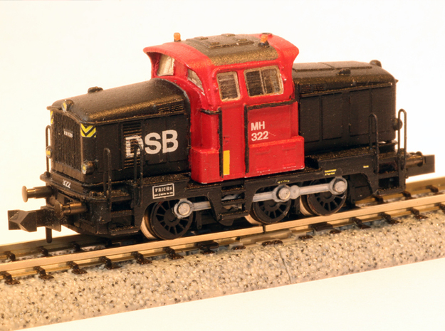 DSB MH in 1:160 N scale