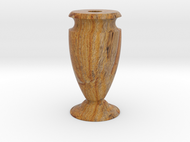 Flower Vase-1 2mm in Full Color Sandstone