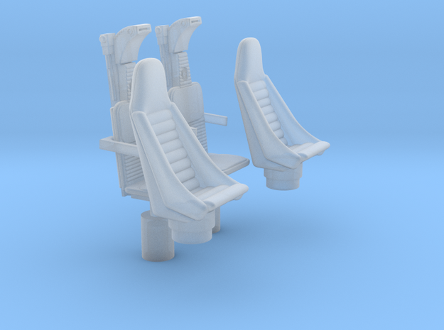 YT1300 HSBRO CABIN COCKPIT SEATS in Smooth Fine Detail Plastic