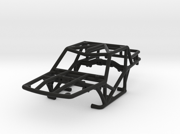 Specter-T v1 1/24th scale rock crawler chassis in Black Natural Versatile Plastic