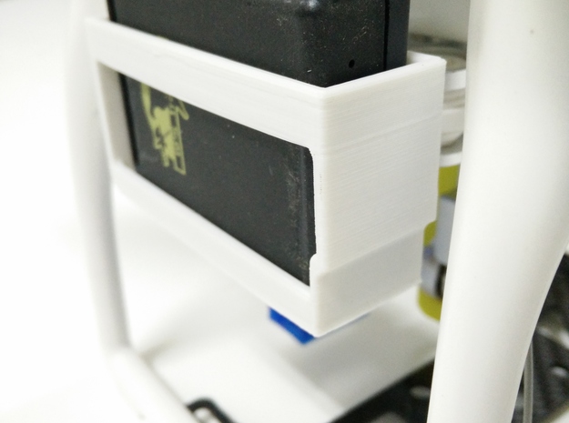 TK 102 GPS mount for DJI Phantom 3 in White Natural Versatile Plastic