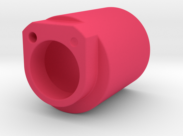 Spring cover for Shimano 600 Arabesque rear derail in Pink Processed Versatile Plastic