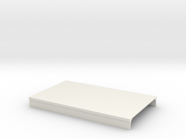 N Scale Platform Piece 100x60  in White Natural Versatile Plastic