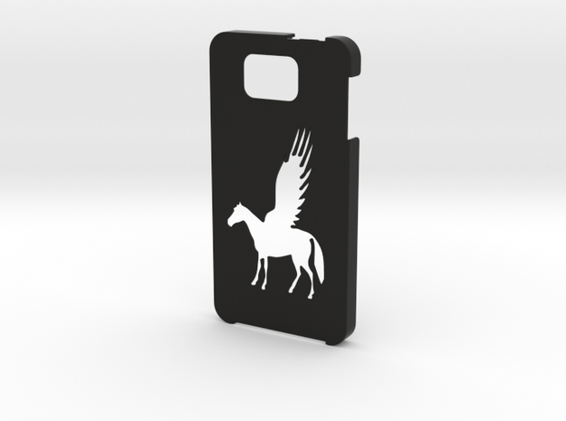 Samsung Galaxy Alpha Pegasus case  in Black Natural Versatile Plastic