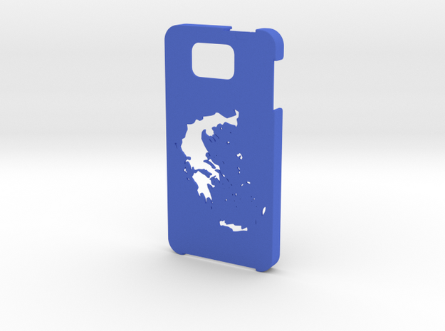 Samsung Galaxy Alpha Greece case in Blue Processed Versatile Plastic