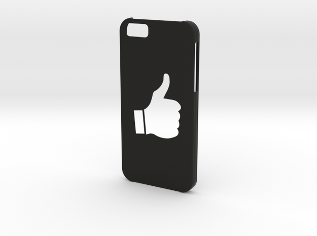 Iphone 6 Thumbs up case in Black Natural Versatile Plastic
