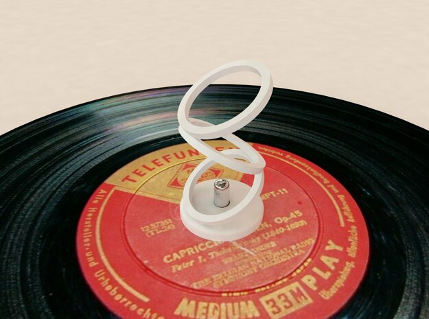 45 Rpm Adaptor optical illusion for record players