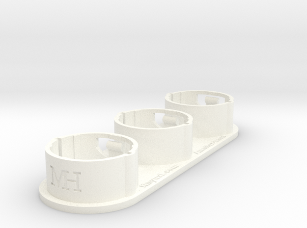 For Dyson V6 3xTool Holder/Mount in White Processed Versatile Plastic