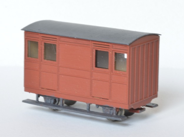  FR Ashbury 4w Carriage THIRD in Smooth Fine Detail Plastic