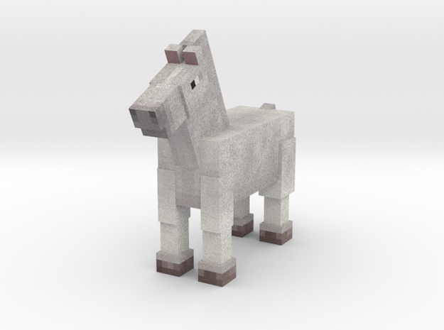 Horse 008 in Full Color Sandstone